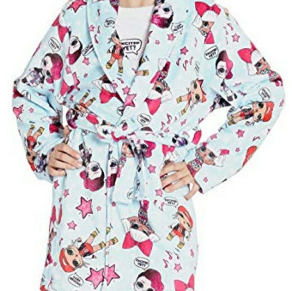 LOL surprise bathrobe medium NWT - Picture 2 of 4